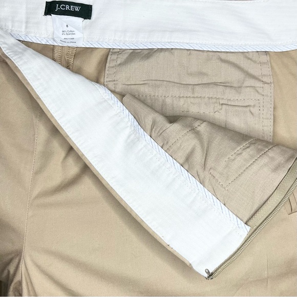 J. Crew Cotton Tan Bermuda Shorts Modern Tailored Fit - Picture 3 of 5